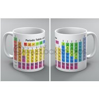 Periodic Table Elements Becher Tassen Wissenschaft Chemie Geek Nerd Lehrer Schüler von PavelockStudiosLtd