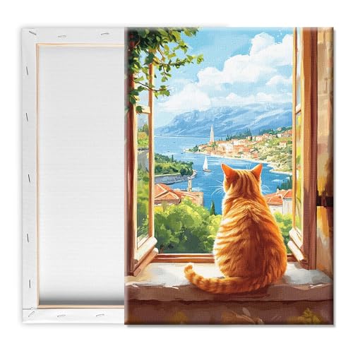 Pavemlo Malennach Zahlen Erwachsene mit Rahmen Katze Tier – 20x30 cm kleines Malen nach Zahlen auf Leinwand, Anfängerfreundliches DIY Malset, Perfekt für Wohnkultur & kreative Geschenke Pavemlo Malennach Zahlen Erwachsene mit Rahmen Katze Tier – 20x30 cm kleines Malen nach Zahlen auf Leinwand, Anfängerfreundliches DIY Malset, Perfekt für Wohnkultur & kreative Geschenke von Pavemlo