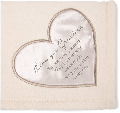 Pavilion Gift company 19503 Comfort Blanket - Love You Grandma Thick Warm 320 GSM Royal Plush Throw Blanket von Pavilion Gift Company