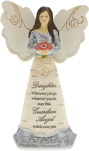 Pavilion Gift Company Elements 82328 Angel Figurine Holding Butterflies, Best Things In Life, 8-Inch , White von Pavilion Gift Company