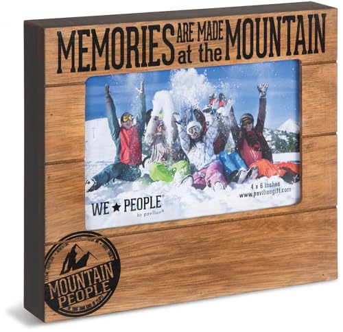Pavilion Gift company 67068 Memories Are Made bei The Mountain Bilderrahmen, 7–1/2 x 6–3/10,2 cm von Pavilion Gift Company