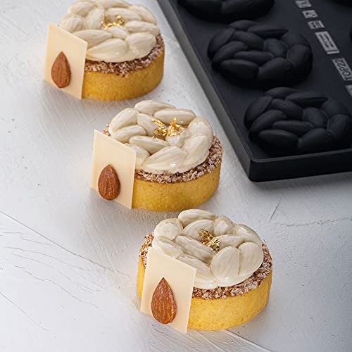 Silikonform Mandelform Mini Almonds TOP22 von Pavoni