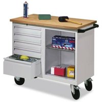 Pavoy 54541-109-002 Mobile Werkbank (B x H x T) 1090 x 915 x 600mm von Pavoy