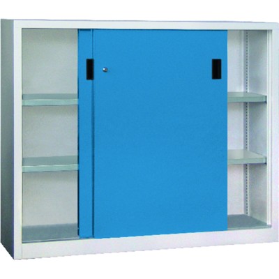 Schwerlastschiebetürenschrank 30331-150-600-735512 RAL7035/5012 von Pavoy