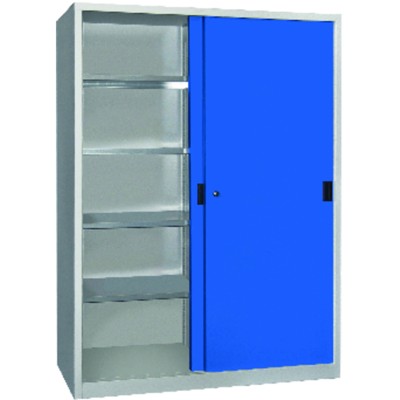Schwerlastschiebetürenschrank 30332-150-500-735510 RAL7035/5010 Schwerlastschiebetürenschrank 30332-150-500-735510 RAL7035/5010 von Pavoy