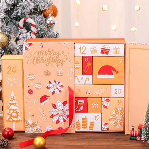 Adventskalender Zum Befüllen Häuschen, 24 Tage Geschenkbox Weihnachten, Adventskalender-boxen Leer, Schachteln Weihnachts-countdown Adventskalender Zum Befüllen Häuschen, 24 Tage Geschenkbox Weihnachten, Adventskalender-boxen Leer, Schachteln Weihnachts-countdown von Pavsicgn
