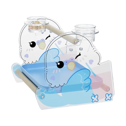 Pavsicgn Vogel Sitzstange,Trainings- und Spielstange für Papageien - Haustier Acryl Ausstattung Mit Tablett Für Kanarienvögel Finken Kakadus Aras Nymphensittiche Unzertrennliche Pavsicgn Vogel Sitzstange,Trainings- und Spielstange für Papageien - Haustier Acryl Ausstattung Mit Tablett Für Kanarienvögel Finken Kakadus Aras Nymphensittiche Unzertrennliche von Pavsicgn