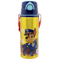 Paw Patrol Alu-Trinkflasche mit Strohhalm & Tragegurt von Paw Patrol