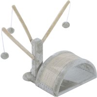 Katzenbaum Kratzbaum Katzenkratzbaum Kletterbaum Katze Sisal (Modell7/hellgrau) von PawHut