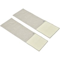 2er Kratzmatte Kratzschutz Sofa Sisal Kratzteppich für Katze Sessel Couch Katzenkratzmatte Beige+Gra von PawHut