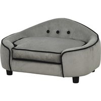 PawHut Hunde-Sofa, BxL: 45 x 15 cm, grau von PawHut