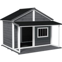 PawHut Hunde-Zubehör grau Polypropylen B/H/L: ca. 112x124x105 cm von PawHut