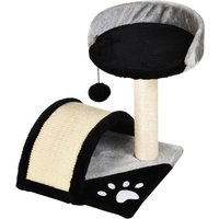 PawHut Katzenbaum schwarz MDF B/H/L: ca. 36x44x36 cm PawHut Katzenbaum schwarz MDF B/H/L: ca. 36x44x36 cm von PawHut