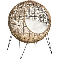 PawHut Katzenhaus natur Kunststoff B/H/L: ca. 45x57x45 cm PawHut Katzenhaus natur Kunststoff B/H/L: ca. 45x57x45 cm von PawHut