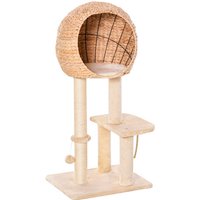 PawHut Kratzbaum, 48 cm, beige von PawHut