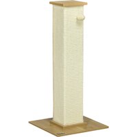 PawHut Kratzbaum bunt Spanplatte B/H/L: ca. 38x80x38 cm von PawHut