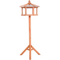 PawHut Vogelhaus, Holz, Länge: 40 cm - beige von PawHut