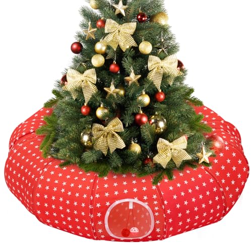 Pawaboo Katzentunnel Katzenbett, Faltbar Weihnachten Katzenspielzeug mit Zentraler Matte & Glockenball, Dekorativ Spieltunnel für Kaninchen Kätzchen Kleine und Mittelgroße Katzen, Roter Stern Pawaboo Katzentunnel Katzenbett, Faltbar Weihnachten Katzenspielzeug mit Zentraler Matte & Glockenball, Dekorativ Spieltunnel für Kaninchen Kätzchen Kleine und Mittelgroße Katzen, Roter Stern von Pawaboo