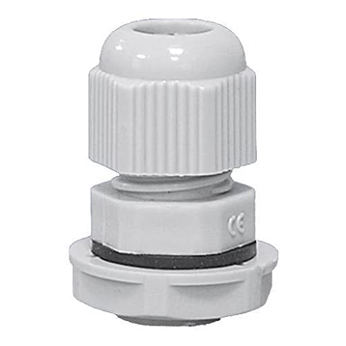 10x Kabelverschraubung IP67 PG-16 grau von Pawbol