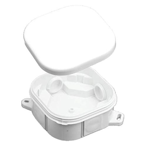 Abzweigdose Verteilerdose IP54 weiß 92x92x44 Aufputz Verbindungsdose von PAWBOL