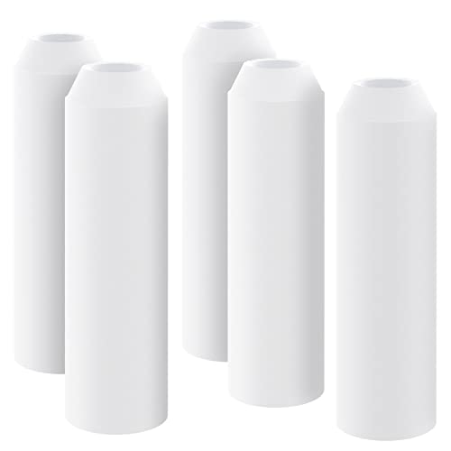 Pawfly Aquarium kompatiblen Luftstein Zylinder Mini weiß Bubbler Ersatz für bestimmte Classic Tube Flow Halo und Leben Fischtanks Bubble Diffusor für Nano Luftpumpen, 5 Pack von Pawfly