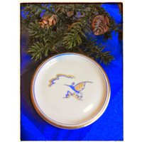 Antiker Arabia Finland Kleiner Art Deco Teller von PawhillTreasures