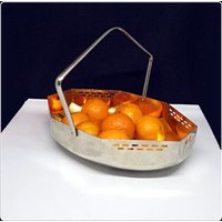 Vintage Große, Silberne Wmf Jugendstil Obst - Oder Konfektschale von PawhillTreasures