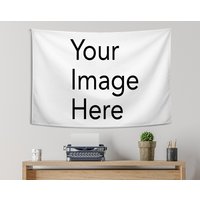 Wandteppich Nach Foto, Wandbehang, Personalisiertes Geschenk, Benutzerdefinierter Wandteppich, Geburtstagsgeschenk, Personalisierte Kulisse, Bild von Pawllywood