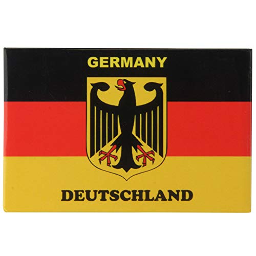 Pawlowski Souvenirs & Postkarten Kühlschrankmagnet 8 cm x 5,5 cm Germany Deutschland Flagge von Pawlowski Souvenirs & Postkarten