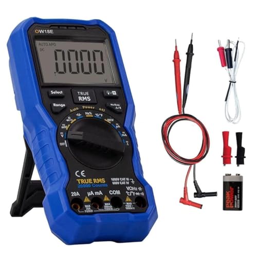 OW18E Digital multimeter,20000 Zählung True-RMS Voltmeter Ohmmeter, Hintergrundbeleuchtung LCD-Display, Bluetooth-Verbindung, für AC/DC Spannung Strom Widerstand Kapazität Diodentemperatur OW18E Digital multimeter,20000 Zählung True-RMS Voltmeter Ohmmeter, Hintergrundbeleuchtung LCD-Display, Bluetooth-Verbindung, für AC/DC Spannung Strom Widerstand Kapazität Diodentemperatur von OWON