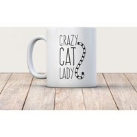 Crazy Cat Lady Kaffeetasse - Tasse Katzenliebhaber Katzen Lustige Kitty Crazy Cat Lady Kaffeetasse - Tasse Katzenliebhaber Katzen Lustige Kitty von Pawpillo