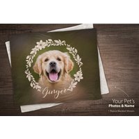 Personalisierte Fotodecke - Individuelle Haustierdecke, Gedenkgeschenk Für Hunde Geschenkidee Zum Verlust Eines Haustiers Muttertagsgeschenk von Pawpillo