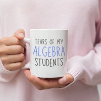 Algebra Lehrer - Mathelehrer Geschenk Lustig Professor Lustiges Mathe-Lehrer Tasse von PawsPrint