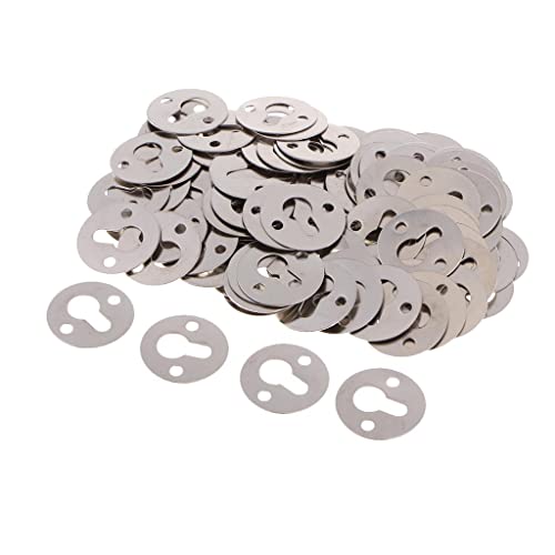 100 x runde Metall-Einbauösen für Bilder, Fotos und Spiegel 100 x runde Metall-Einbauösen für Bilder, Fotos und Spiegel von PawwJoy