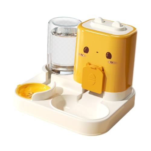 2-in-1 Automatischer Futterspender für Haustiere mit Wasserspender, abnehmbarer, tragbarer Futternapf für Katzen, kleine Hunde, Welpen, lebensmittelechtes PP-Material, 1800 ml Trockenfutter, 800 ml 2-in-1 Automatischer Futterspender für Haustiere mit Wasserspender, abnehmbarer, tragbarer Futternapf für Katzen, kleine Hunde, Welpen, lebensmittelechtes PP-Material, 1800 ml Trockenfutter, 800 ml von PawwJoy