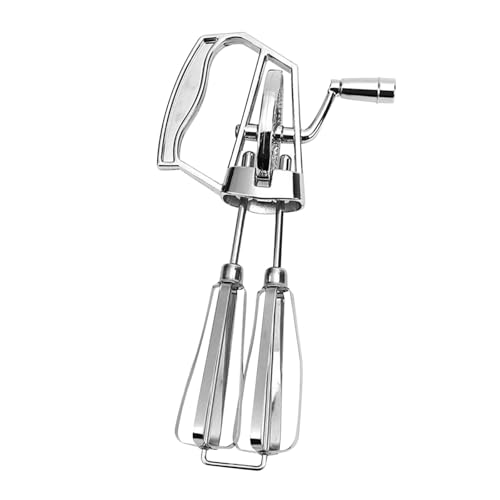 26 cm Edelstahl-Eierschlägel, Handmixer, Küchenhelfer, Backwerkzeug mit ergonomischem PP-Griff, leicht zu reinigen von PawwJoy