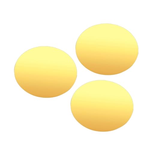 3 runde Acryl-Spiegeltabletts für Tafelaufsätze, dekorative Teller für Tischdekoration, Wanddekoration, Hochzeit, goldfarben, 30 cm 3 runde Acryl-Spiegeltabletts für Tafelaufsätze, dekorative Teller für Tischdekoration, Wanddekoration, Hochzeit, goldfarben, 30 cm von PawwJoy