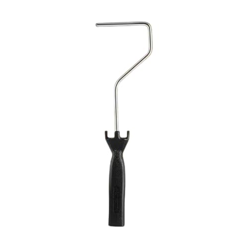 30,5 cm Farbrollerrahmen für 10,2 cm Rollen, Metall- und Kunststoffkonstruktion mit komfortablem Griff für Präzisions-Malprojekte, 1 Stück von PawwJoy