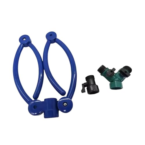 360 Grad Baum Wasser Sprinkler Kreis Bewässerungssystem für Garten Bäume Blumenbeete Topfpflanzen Rasen mit Y-Splitterventil von PawwJoy