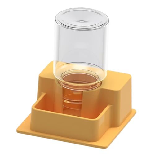 Automatischer Wasserspender für Reptilien und Aquarium-Zubehör für Geckos, Salamander, Chamäleons, 5,7 x 5,7 x 6,5 cm, Gelb Automatischer Wasserspender für Reptilien und Aquarium-Zubehör für Geckos, Salamander, Chamäleons, 5,7 x 5,7 x 6,5 cm, Gelb von PawwJoy