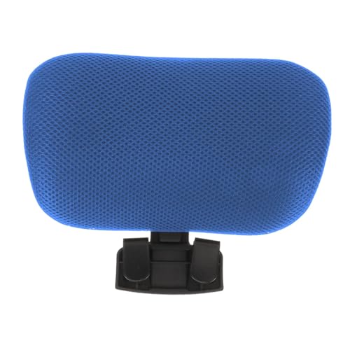 Bürostuhl-Kopfstütze Nackenstützkissen-Befestigung, universelles ergonomisches Kopfkissen, Schreibtischstuhl-Kopfstütze, 18 - 22 x 29 cm, Blau Bürostuhl-Kopfstütze Nackenstützkissen-Befestigung, universelles ergonomisches Kopfkissen, Schreibtischstuhl-Kopfstütze, 18 - 22 x 29 cm, Blau von PawwJoy