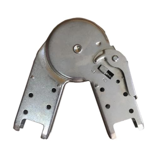 Dachbodenleiter Haspe Scharnier Gelenkverbinder Stahl Halterung Ersatz 0-180° verstellbar für Bauzubehör - 55 x 20 mm Schnittstelle von PawwJoy