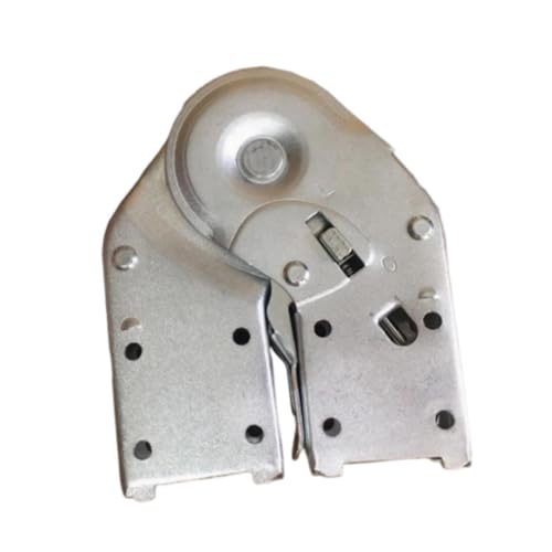 Dachbodenleiter Haspe Scharnier Gelenkverbinder Stahl Halterung Ersatz 0-180° verstellbar für Bauzubehör - 58 x 21 mm Schnittstelle von PawwJoy