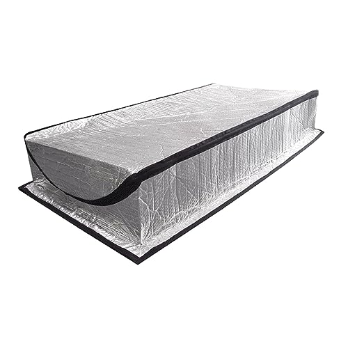 Dachbodentür-Isolationsabdeckung, 63,5 x 137,7 x 27,9 cm, mit Reißverschluss für herunterziehbare Treppen, Dachbodenleiter, Winter, luftdichte Isolierung Dachbodentür-Isolationsabdeckung, 63,5 x 137,7 x 27,9 cm, mit Reißverschluss für herunterziehbare Treppen, Dachbodenleiter, Winter, luftdichte Isolierung von PawwJoy