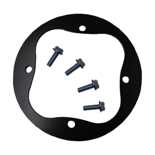 Deckspindelverstärkungs-Set, Metall-Ersatz für 4 Bolzenspindeln, einfache Installation, Rasenmäher-Reparaturteile, 16,5 cm Durchmesser Deckspindelverstärkungs-Set, Metall-Ersatz für 4 Bolzenspindeln, einfache Installation, Rasenmäher-Reparaturteile, 16,5 cm Durchmesser von PawwJoy