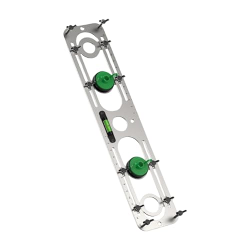 Edelstahl-Wasserwaage für Wasserrohr-Positionierinstrument, 34 x 7 cm, Sanitär-Wasserwaage Werkzeug für Kesselinstallation von PawwJoy