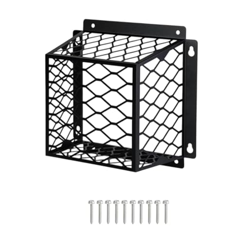 Entlüftungsabdeckung für Trockner, Abluftventilatorschutz, Stahlgeflecht, Schutz für Außenküche, Badezimmer, Belüftung, 18 x 18 x 12,7 cm, Schwarz Entlüftungsabdeckung für Trockner, Abluftventilatorschutz, Stahlgeflecht, Schutz für Außenküche, Badezimmer, Belüftung, 18 x 18 x 12,7 cm, Schwarz von PawwJoy