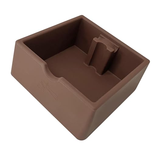 Espresso-Mülleimer, Klopfbox für die Küche, Silikon-Kaffeesatz, Mülltonne, 16 x 15 x 6,5 cm, Kaffee von PawwJoy