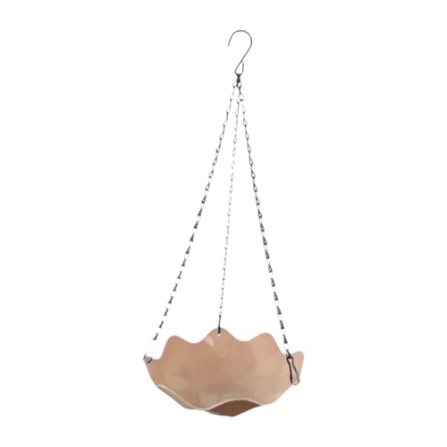 Hängende Vogeltränke Vögel Futtertablett Stabile Gartendekoration Plattform Tablett Hängende Vogelfutterstation für Garten Papagei Kolibri Hängende Vogeltränke Vögel Futtertablett Stabile Gartendekoration Plattform Tablett Hängende Vogelfutterstation für Garten Papagei Kolibri von PawwJoy