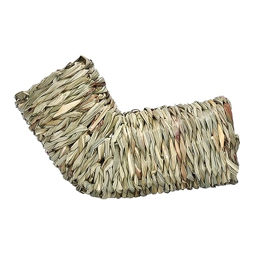 Hamster Gras Tunnel Stroh Versteck Spielzeug für Kleintiere Chinchilla Igel Rennmäuse Frettchen Häschen 33 x 9 cm Hamster Gras Tunnel Stroh Versteck Spielzeug für Kleintiere Chinchilla Igel Rennmäuse Frettchen Häschen 33 x 9 cm von PawwJoy